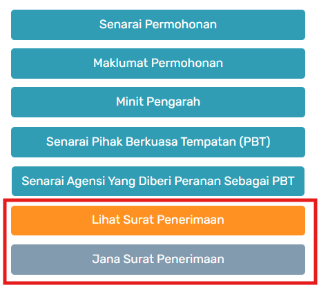 Halaman Minit Ketua Seksyen