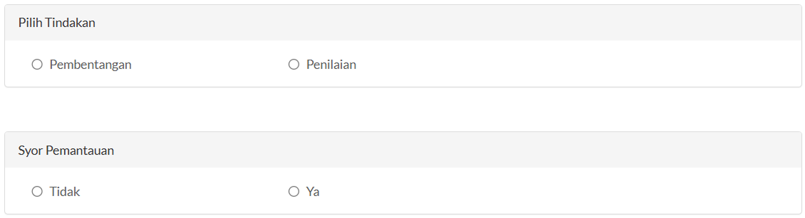 Medan Keputusan Semakan Permohonan