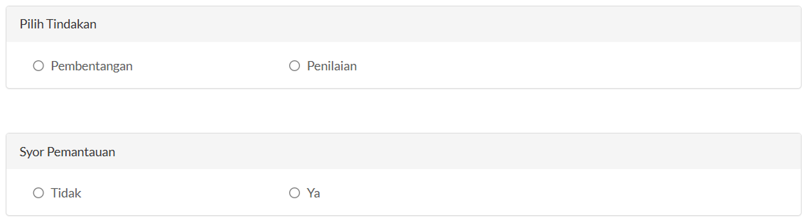 Medan Keputusan Semakan Permohonan