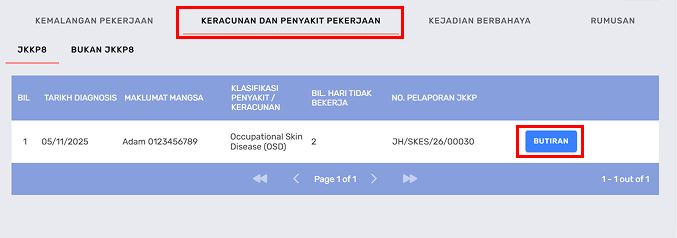 Tab Keracunan dan Penyakit Pekerjaan